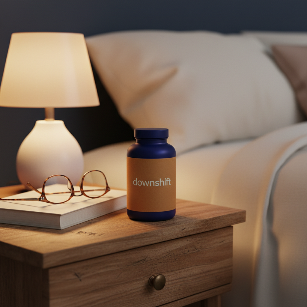 Downshift on nightstand